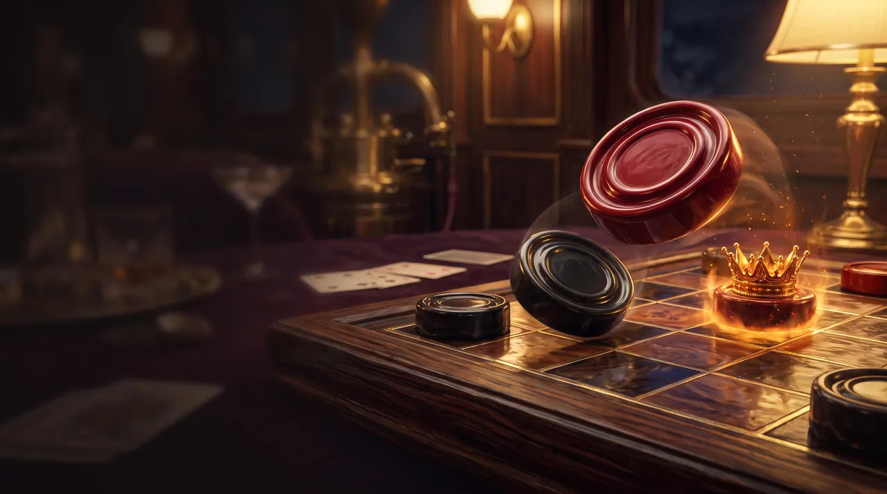 Checkers key art
